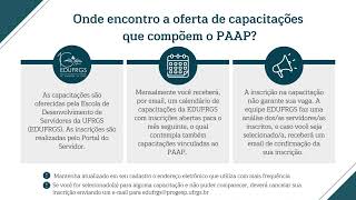 Orientações sobre o PAAP [upl. by Eelloh142]