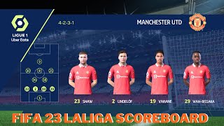 EA FC 24 LALIGA SCOREBORARD IN EPL MOD fOR FIFA 23 [upl. by Bevin922]