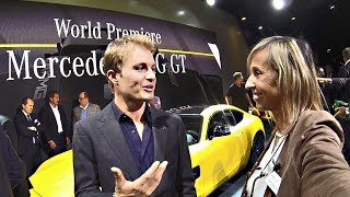 MercedesAMG GT  interview de Nico Rosberg [upl. by Aviva]