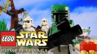 A Boba Fett Tale  Lego Star Wars The Complete Saga Stop motion [upl. by Bidget]