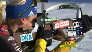 2012 Biathlon World Championships  Womens Relay [upl. by Lazare]