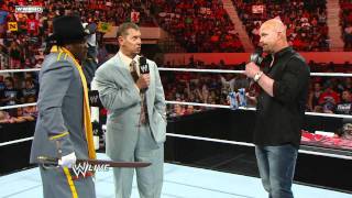 Raw RTruth tells Mr McMahon and quotStone Coldquot he secedes [upl. by Anoirb]