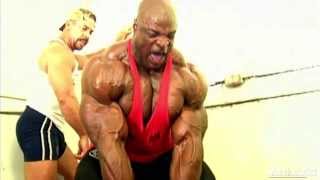 Ronnie Coleman Mid Back Workout [upl. by Dihsar]