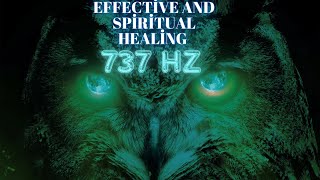 Clears All Parasites Full Body Detox Effective and Spiritual Healing  737Hz [upl. by Lisan]