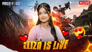 Free Fire Live with Eliza💖MOBILE GAMEPLAY GRIND🔥 Free Fire Live ff freefire facecam [upl. by Dnomhcir]