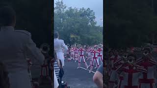 Bluecoats 2024 in the lot at Nightbeat 2024 band drumline bluecoats music redcoats [upl. by Bail]