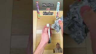 Mentos or kinder⁉️ [upl. by Aleris]