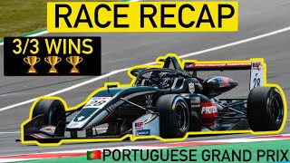 WINNING ALL THREE RACES in Portimao YESSS Race Recap [upl. by Eoj]