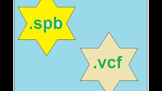 How do I convert SPB file contact file to VCF card [upl. by Sarkaria498]