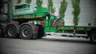 Semirimorchio bertoja 10 assi  10 axles trailer bertoja [upl. by Melisse337]