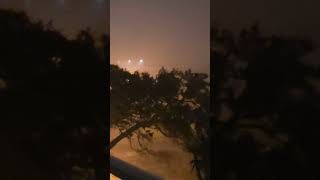 HUGE winds in Daytona Beach from hurricane milton [upl. by Haveman]