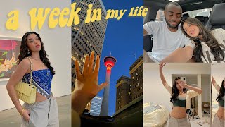 a week in my life VLOG  art day self care days  closet tour [upl. by Toole62]