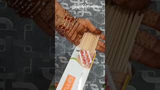 Metallic Tealight candle holders 🪔🪔Diwali DIYsqueezers sticks DIY [upl. by Alrep27]