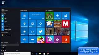 How to Install Google Chrome on Windows 10 [upl. by Doralynne]