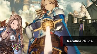 Katalina Beginners Guide A lot of Combos and her Gameplan  Granblue Fantasy Versus Rising [upl. by Imerej]