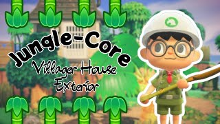 Tanks House  Villager Home Exterior Decorating  ACNH Junglecore  Animal Crossing New Horizons [upl. by Pyle]