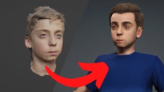 Turn 3D scans into 3D ANIMATED Avatars  Character Creator Headshot 20 [upl. by Benjamin95]