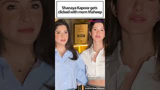 Beautiful Shanaya Kapoor and mom Maheep Kapoor turn heads in town  Bollywood Life [upl. by Nibor]