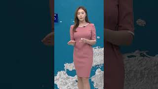 Weather Presenter｜AN SUJIN Weathercaster from South Korea weathercaster Coreana [upl. by Dunston]