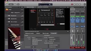 Permaneceré  Generación 12  tutorial Teclados  Key  Synth [upl. by Akyssej]