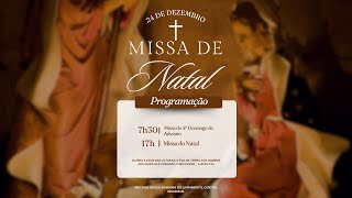 Missa de Natal  Reitoria Nossa Senhora do Livramento [upl. by Nivrad297]