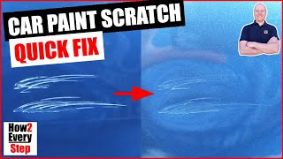 How to quickly repair a scratch in car paint using silicone spray – DIY guide [upl. by Maharg]