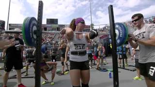 2012 CrossFit Games 2RM Front Squats from the Team Competition [upl. by Conard]