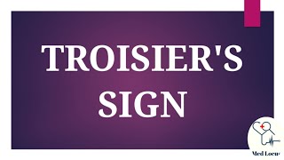 Troisiers sign Anatomy [upl. by Narine]