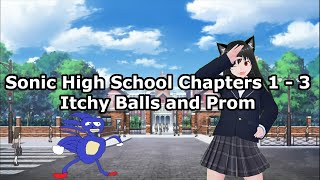 Sonic Higschool Ch 1  3 Itchy Balls and Prom [upl. by Sitnalta569]