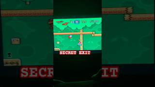 SECRET EXIT  FOREST OF ILLUSION 1 snesgaming supermarioworld shorts mario snes nintendosnes [upl. by Annaeerb]