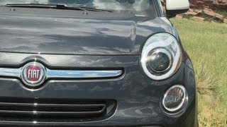 2014 FIAT 500L Mile High 060 MPH Performance Drive amp Review [upl. by Atekram]