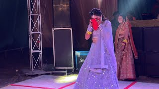 Bride’s Sangeet Dance Performance😓🥺 bestfriendsforever bestie sangeetdance emotional bride [upl. by Peterson]