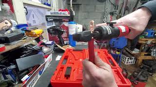 66150 Harbor Freight Hydraulic Crimping Tool Review [upl. by Eisse]