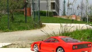 RC Drift with Tamiya F40 [upl. by Lelia894]