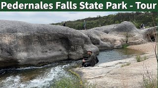 Pedernales Falls State Park  Tour 4K [upl. by Lyrac]