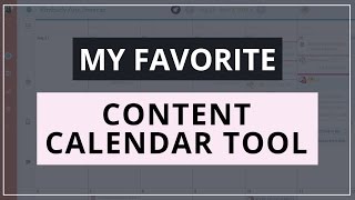 CoSchedule Review My Favorite Content Calendar Tool [upl. by Gwenora]