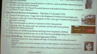 Solution Focused Therapy Powerpoint Presentation Part 2wmv [upl. by Chrystal]