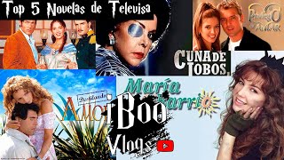 TOP 5 Telenovelas Mas Exitosas y Producidas por TELEVISA [upl. by Jerrol]