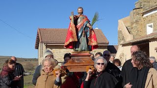 Procesión de San Tirso en Piedralba 2023 [upl. by Enrica]