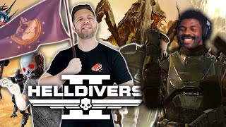 HELLDIVERS 2 REVIEW byBricky  The Chill Zone Reacts [upl. by Ecydnarb124]