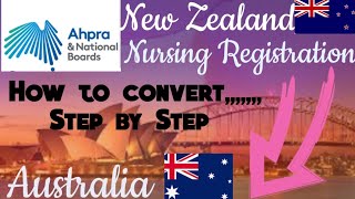 AHPRA Nursing Registration Step by Step [upl. by Darn]