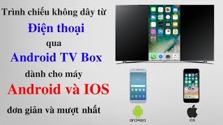 Airscreen  Trình chiếu màn hình điện thoại lên TV Box dành cho Android và IOS  ITVPLUS [upl. by Wallford]