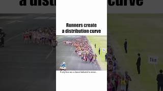 Math Controls EVERYTHING How Runners Create a Distribution Curve [upl. by Knick675]