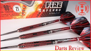 Harrows FIRE INFERNO Darts Review [upl. by Ttihw]