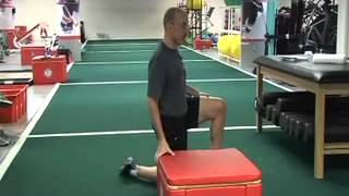 Box Hip Flexor Stretch [upl. by Yee]