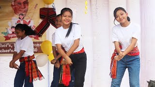 EKAI NUNGSHI YANARE COVER DANCEHAPPY TEACHERS DAY CELEBRATION 2022TIPPRAH ACADEMY SCHOOL [upl. by Esnofla]