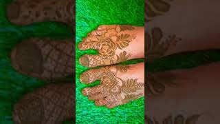 Simple mehndi designeasy mehendidesignhennanewstylemehndimehendidesignshortsfeedcutworkdesign [upl. by Eitsrik715]