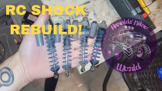 rc shock rebuild [upl. by Arbmik]