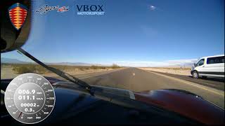 Koenigsegg Agera RS hits 284 mph  VBOX verified [upl. by Naaitsirhc]