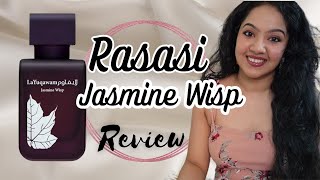 Rasasi Jasmine Wisp Review Soumya Midhun [upl. by Aninotna]